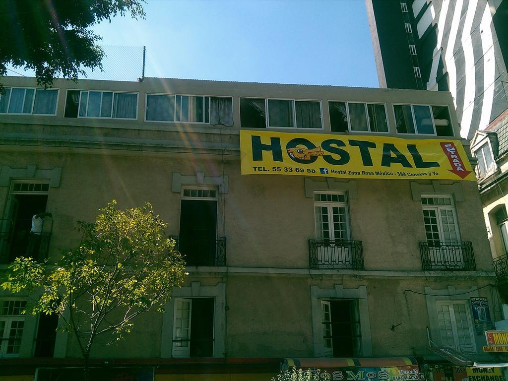 Hostel 399 Conejos Y Yo Мексико Сити Екстериор снимка